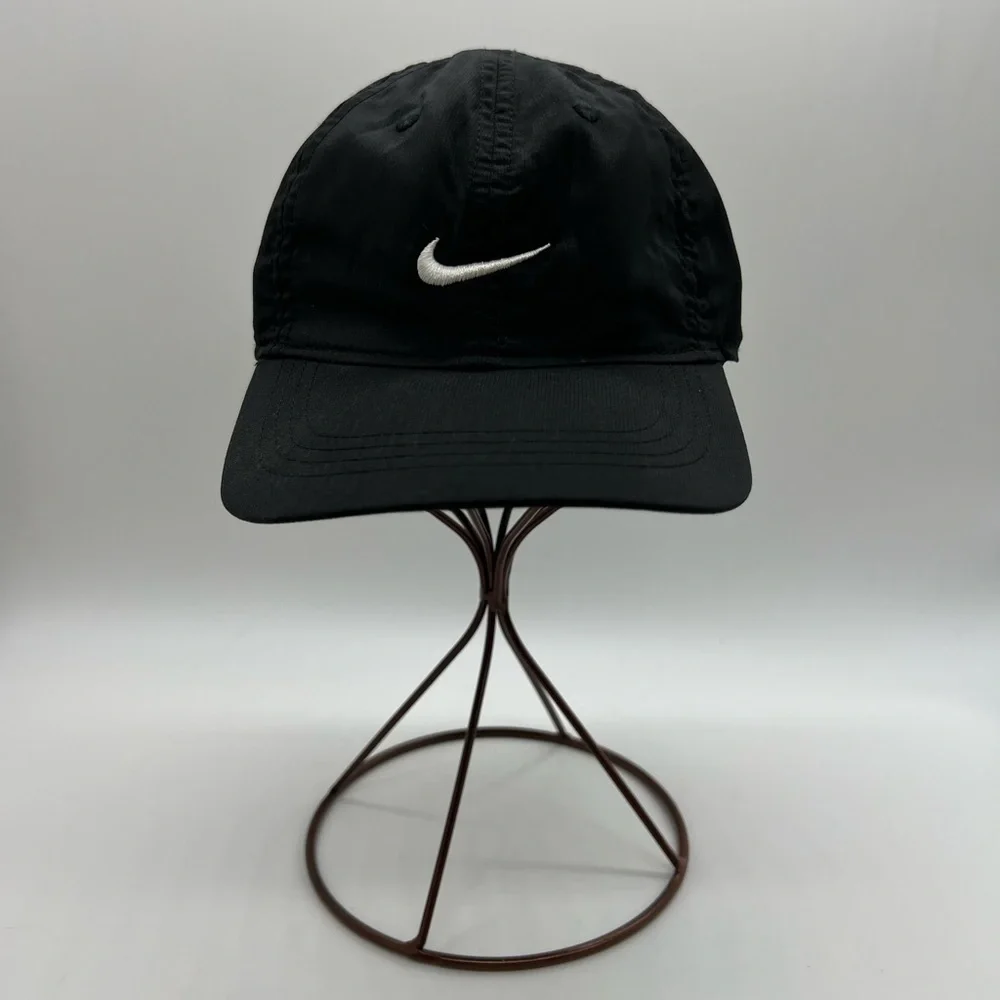 Nike Classic Black Hat with White Swoosh